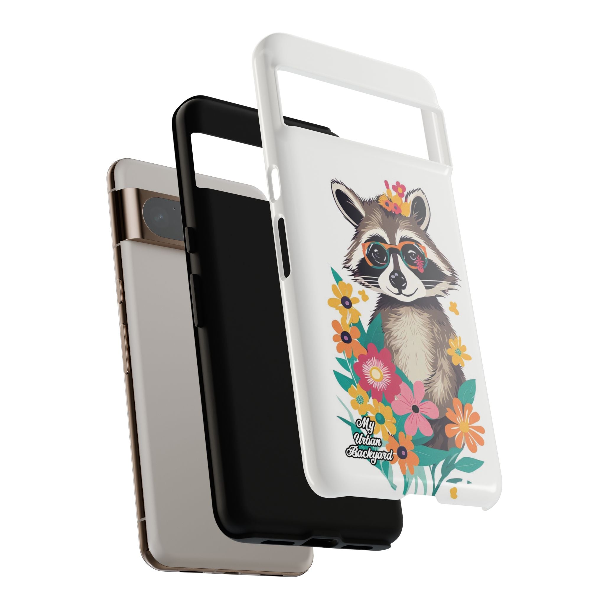 Raccoon with Glasses, Cell Phone Case - Apple, Samsung or Google Pixel