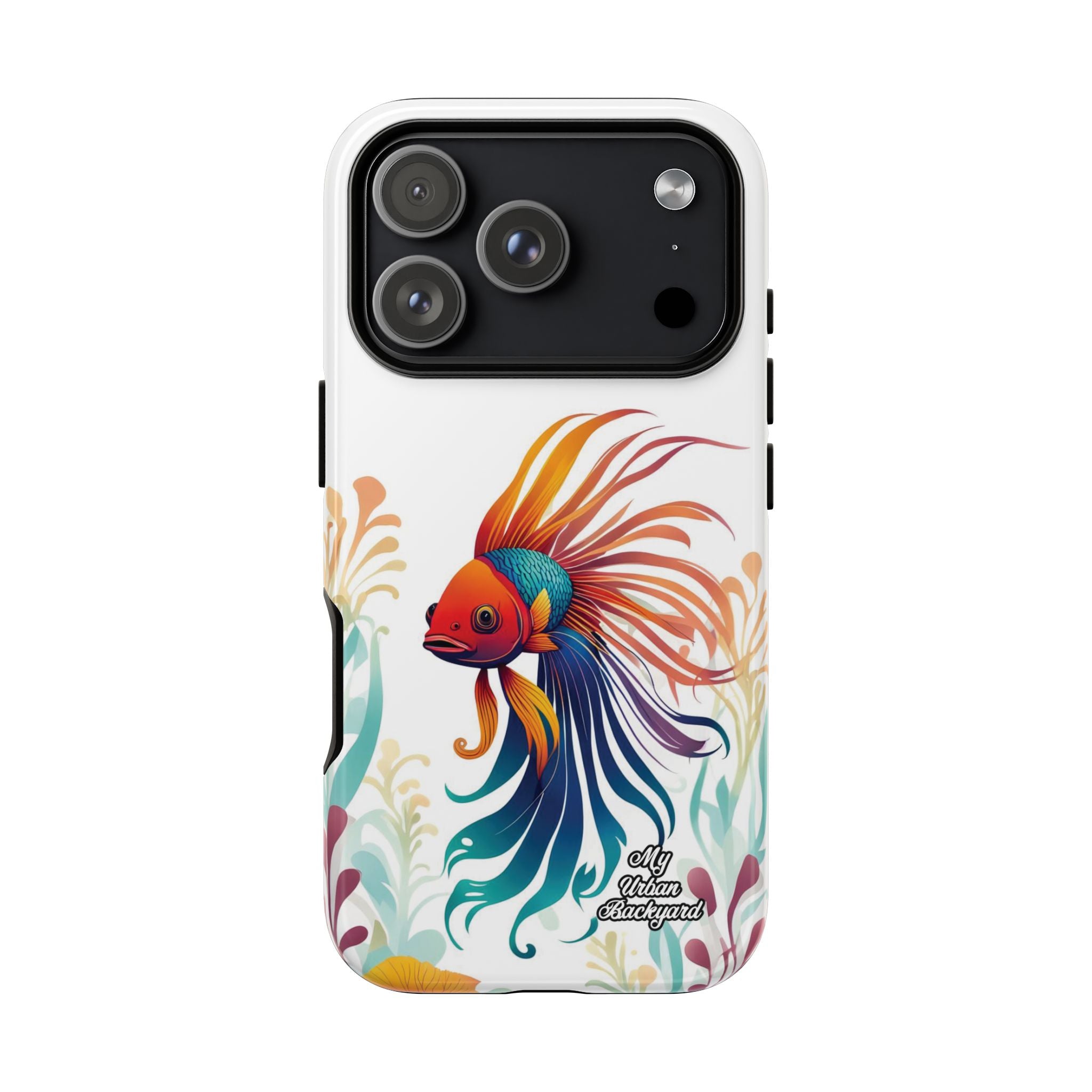 Colorful Betta Fish, Cell Phone Case - Apple, Samsung or Google Pixel
