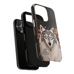 Art Deco Wolf, Cell Phone Case - Apple, Samsung, Google Pixel