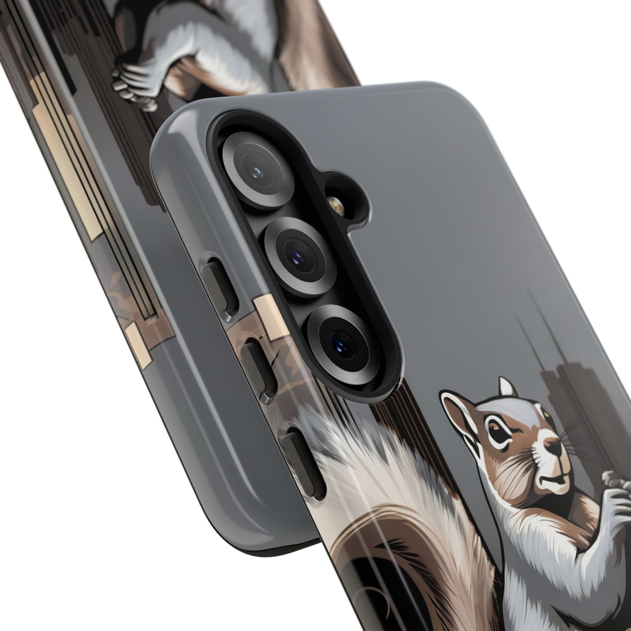 Urban Gray Squirrel, Cell Phone Case - Apple, Samsung, Google Pixel
