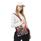 City Wolf Tote Bag, Tote with Cotton Handles For Everyday Use, 3 Sizes