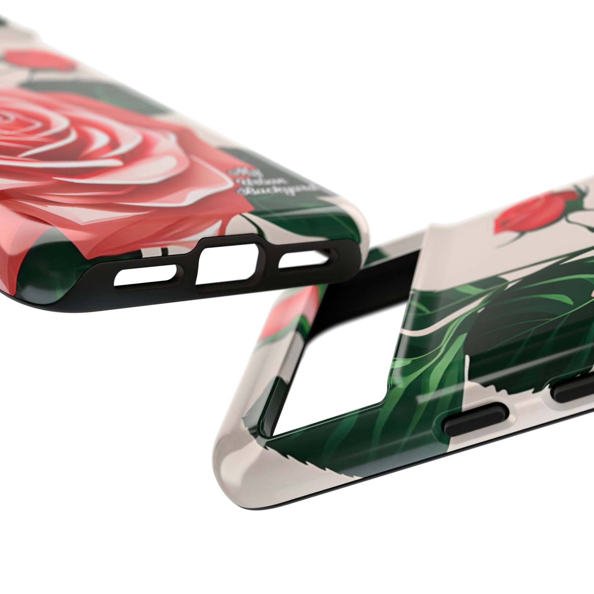 Pink Rose Flowers, Cell Phone Case - Apple, Samsung, Google Pixel