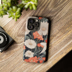 Art Deco Flowers, Cell Phone Case - Apple, Samsung, Google Pixel