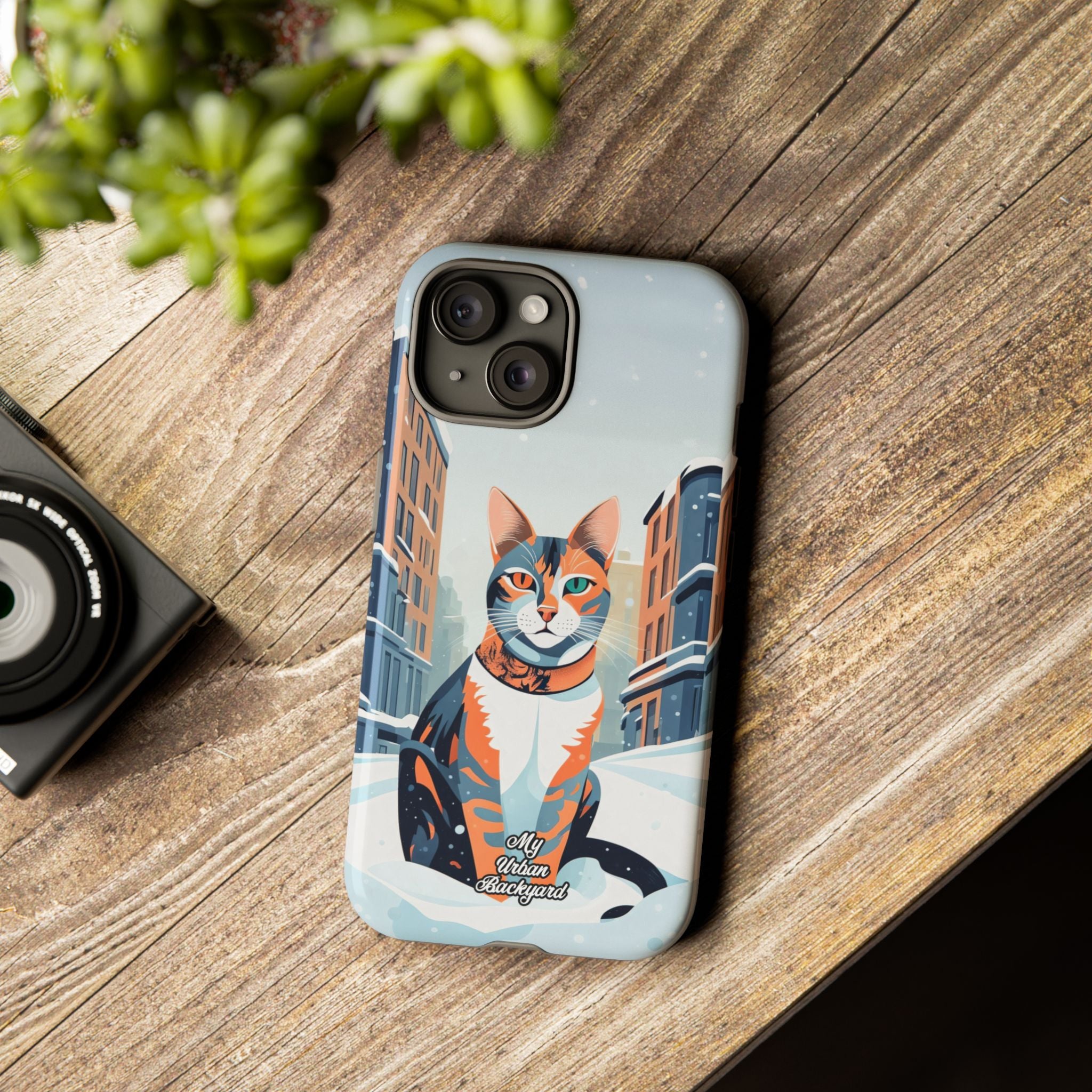 Claws Pawson in the Snow, Cell Phone Case - Apple, Samsung, Google Pixel