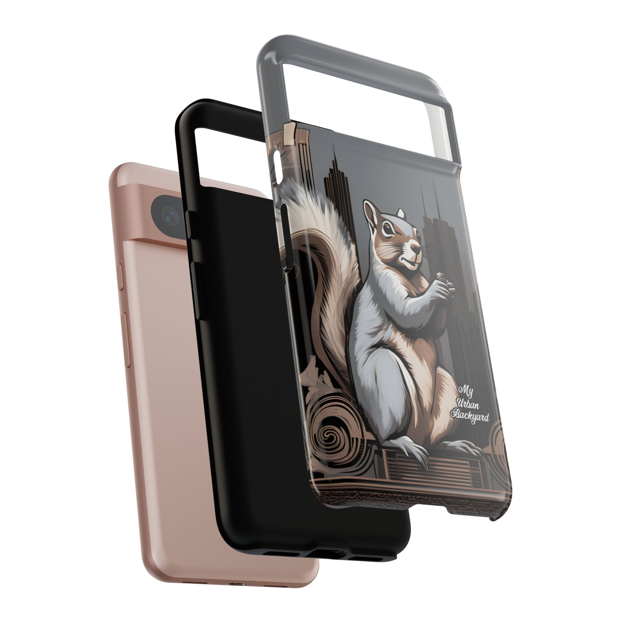 Urban Gray Squirrel, Cell Phone Case - Apple, Samsung, Google Pixel