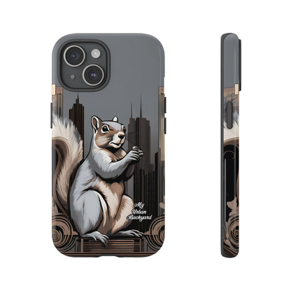 Urban Gray Squirrel, Cell Phone Case - Apple, Samsung, or Google Pixel