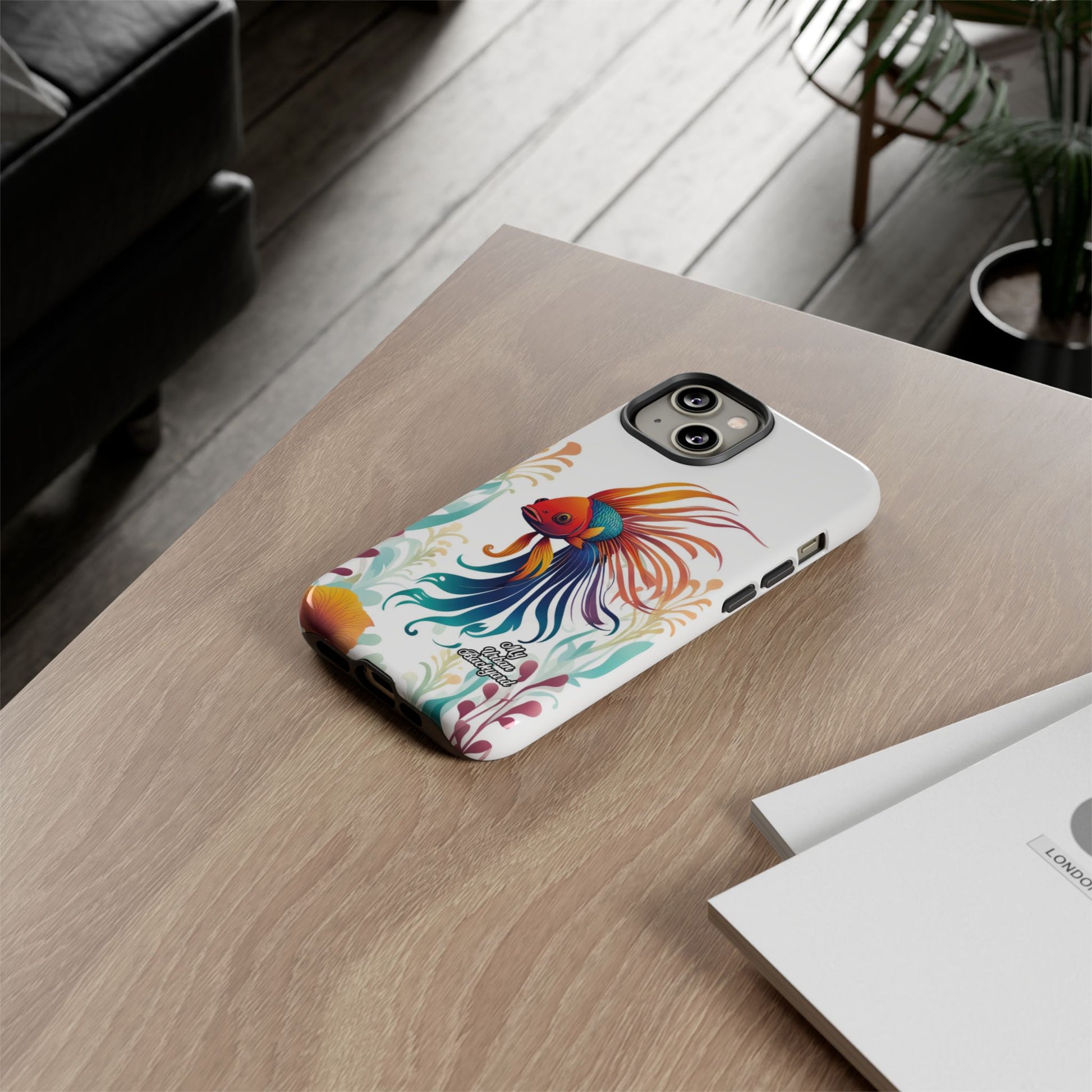 Colorful Betta Fish, Cell Phone Case - Apple, Samsung or Google Pixel
