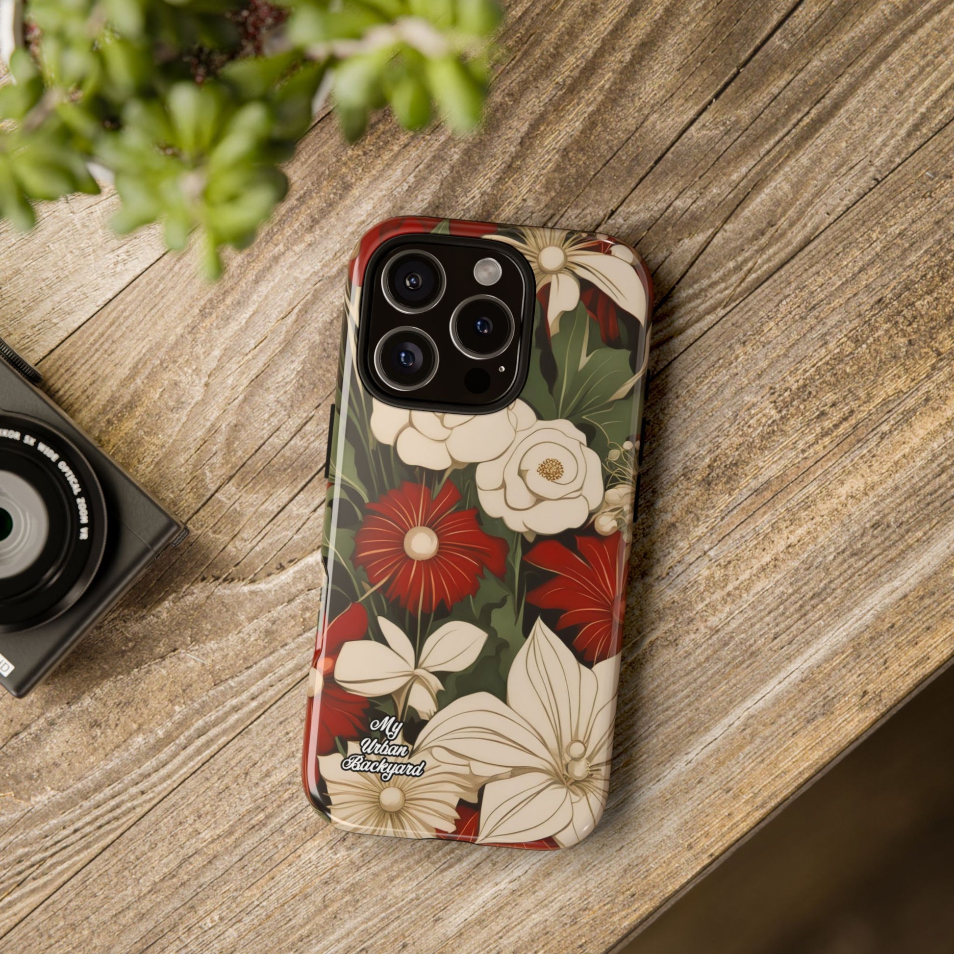 Holiday Flowers, Cell Phone Case - Apple, Samsung, Google Pixel