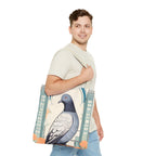 City Pigeon, Bird Tote Bag with Cotton Handles For Everyday Use, 3 Sizes