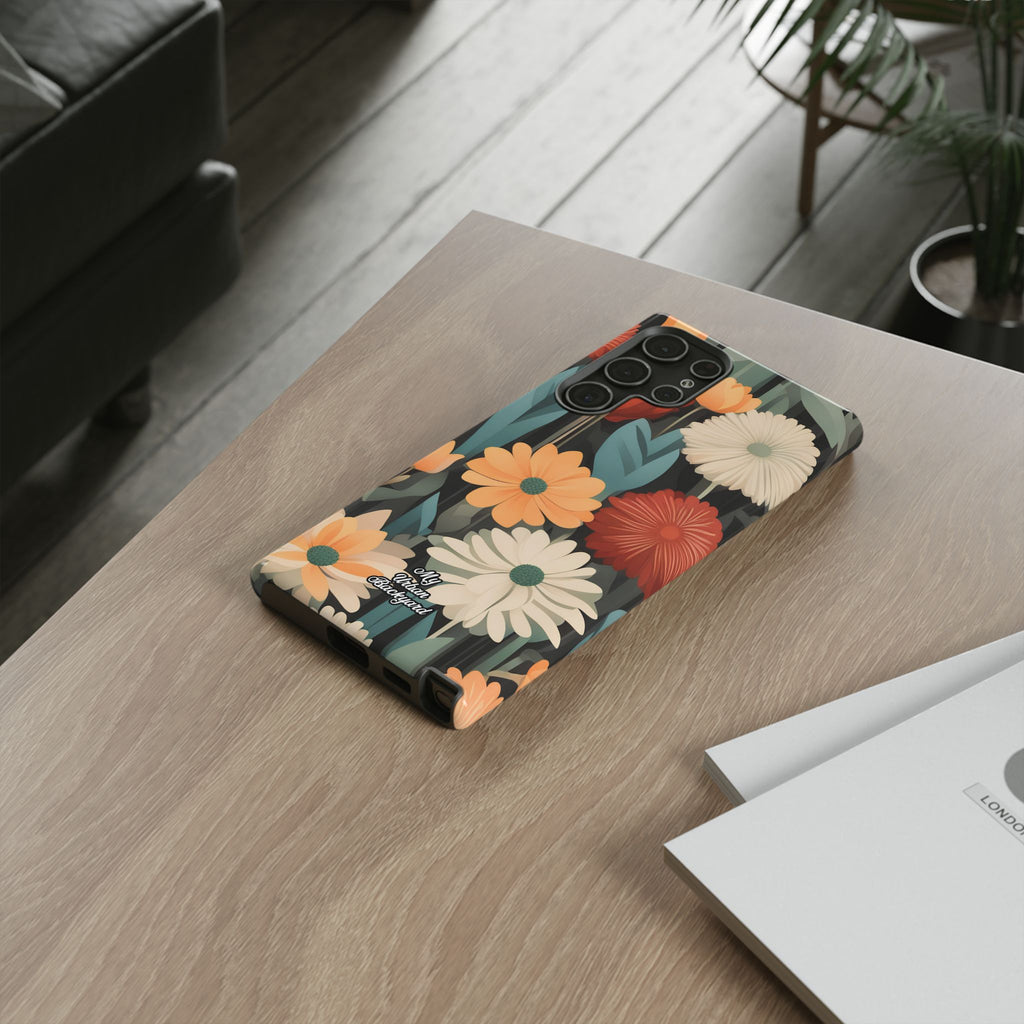 Daisy Flower Field, Cell Phone Case - Apple iPhone, Samsung Galaxy, Google Pixel