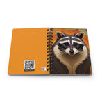 Raccoon at Sunset Spiral Journal