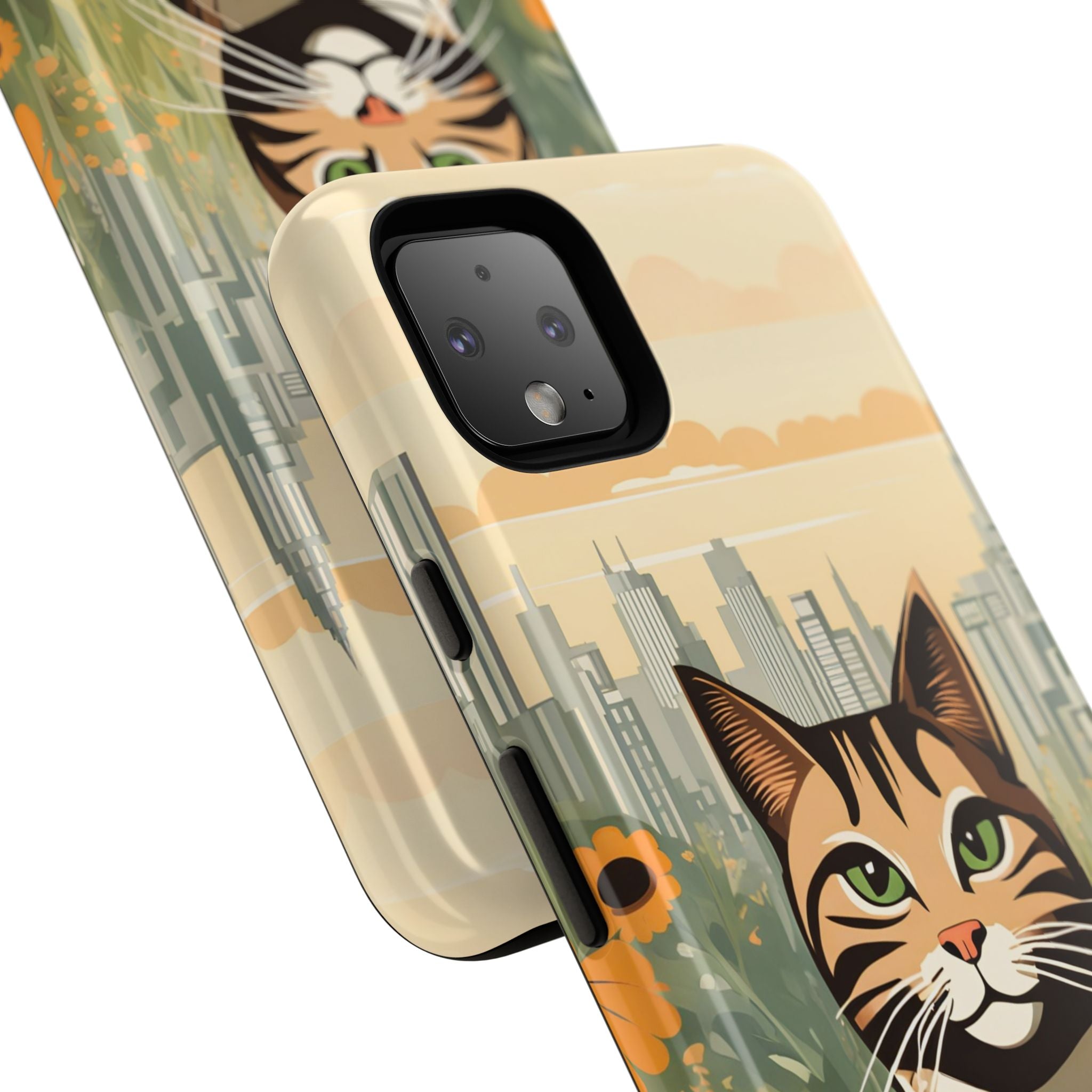 Finn Purrington, Cat Cell Phone Case - Apple, Samsung, Google Pixel