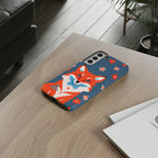 Fox with Flowers, Cell Phone Case - Apple, Samsung, Google Pixel