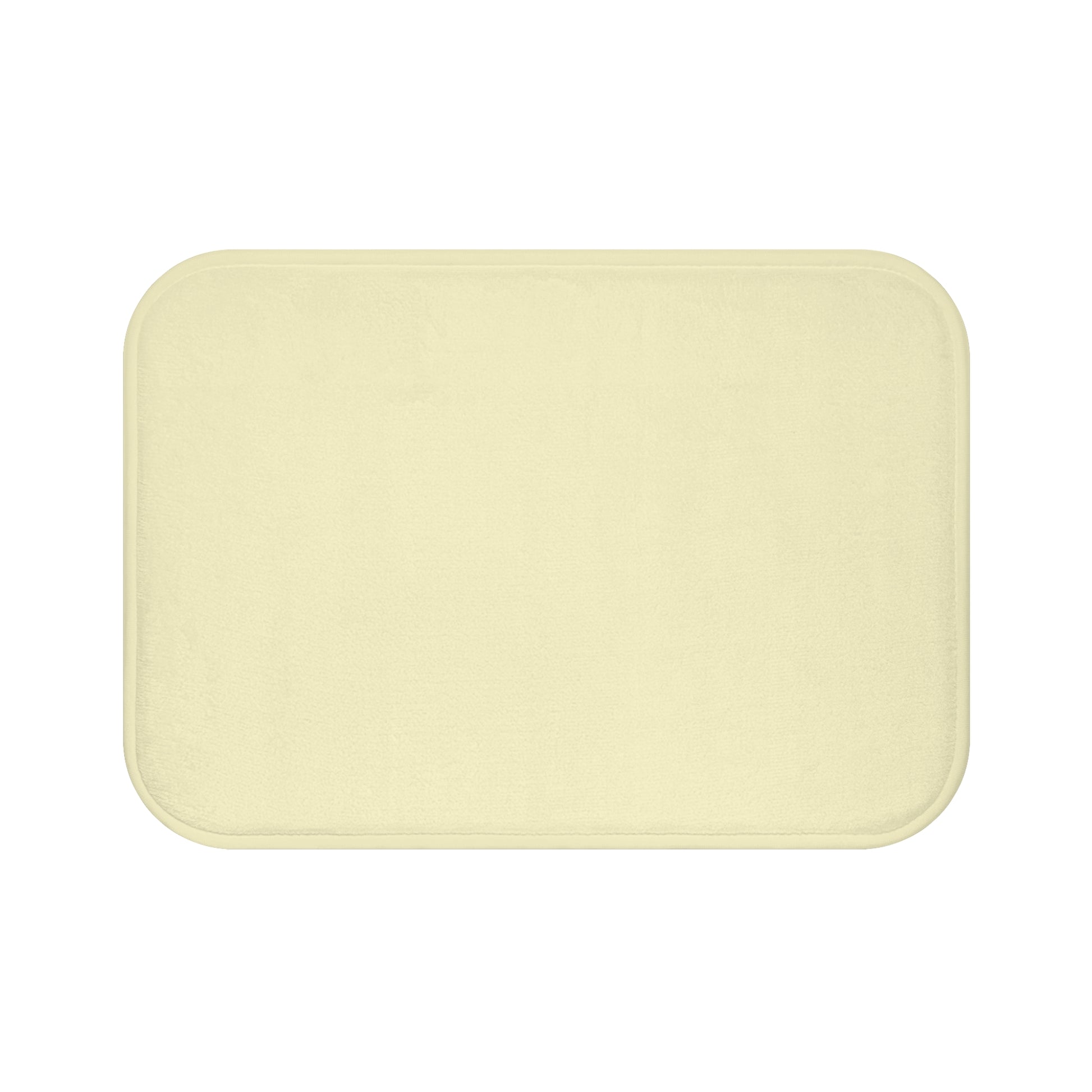 Yellow Memory Foam Bath Mat — Soft Absorbent Bathroom Rug, 2 sizes