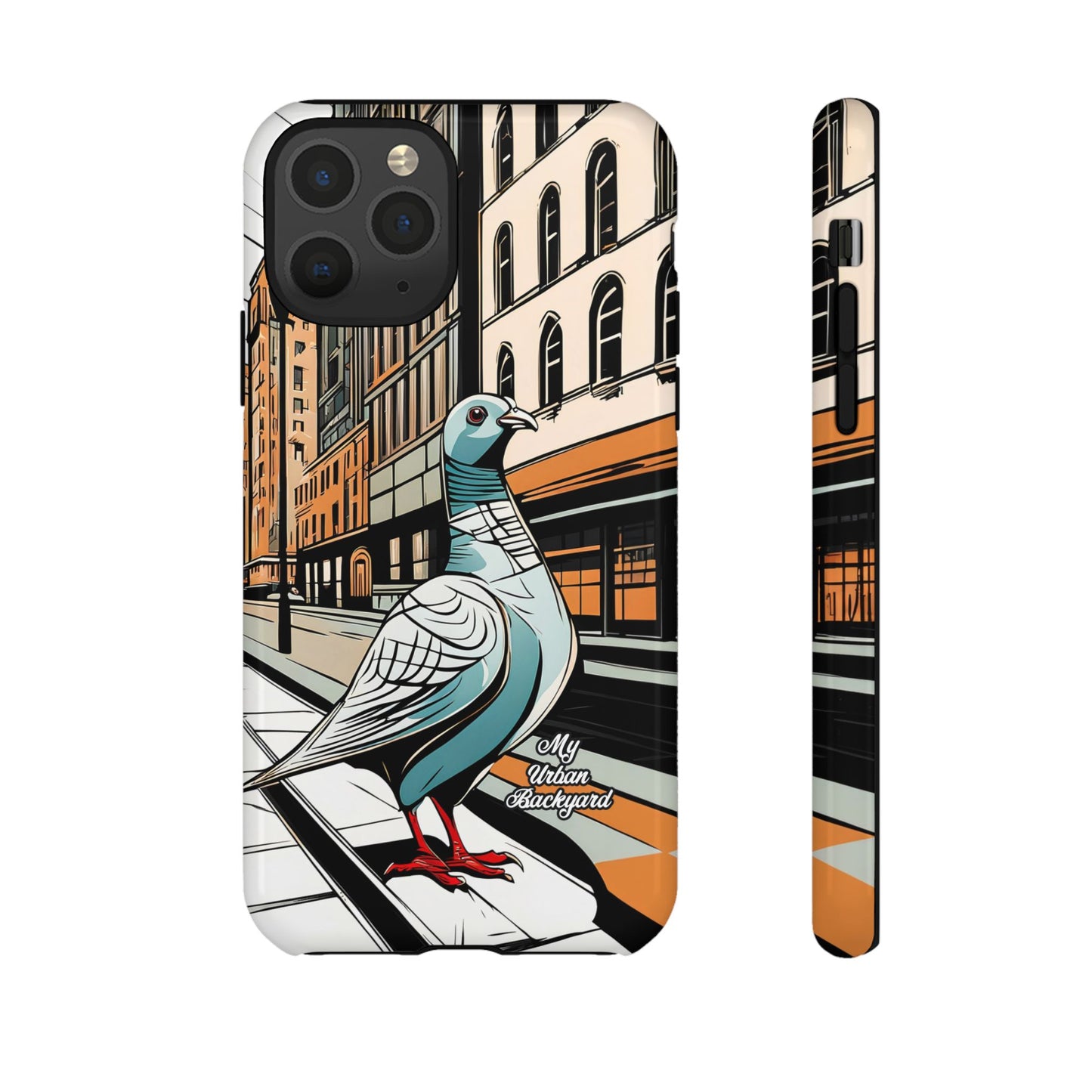 Pigeon on a City Street, Cell Phone Case - Apple, Samsung, or Google Pixel