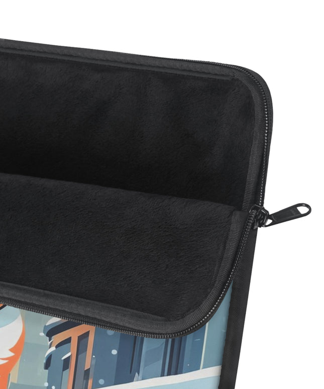 Claws Pawson, Cat Laptop Carrying Case, Top Loading Sleeve for School or Work