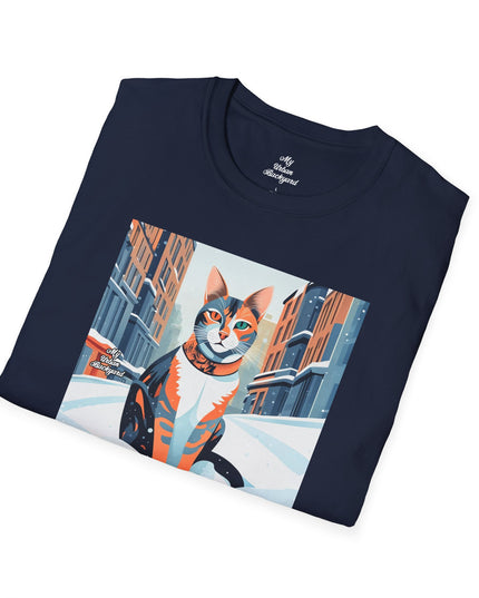 Claws Pawson, Cat T-Shirt, Soft 100% Cotton, Short Sleeve, Classic Fit - Unisex