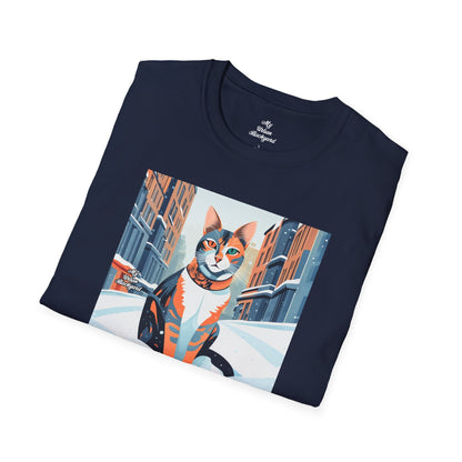 Claws Pawson, Cat T-Shirt, Soft 100% Cotton, Short Sleeve, Classic Fit - Unisex