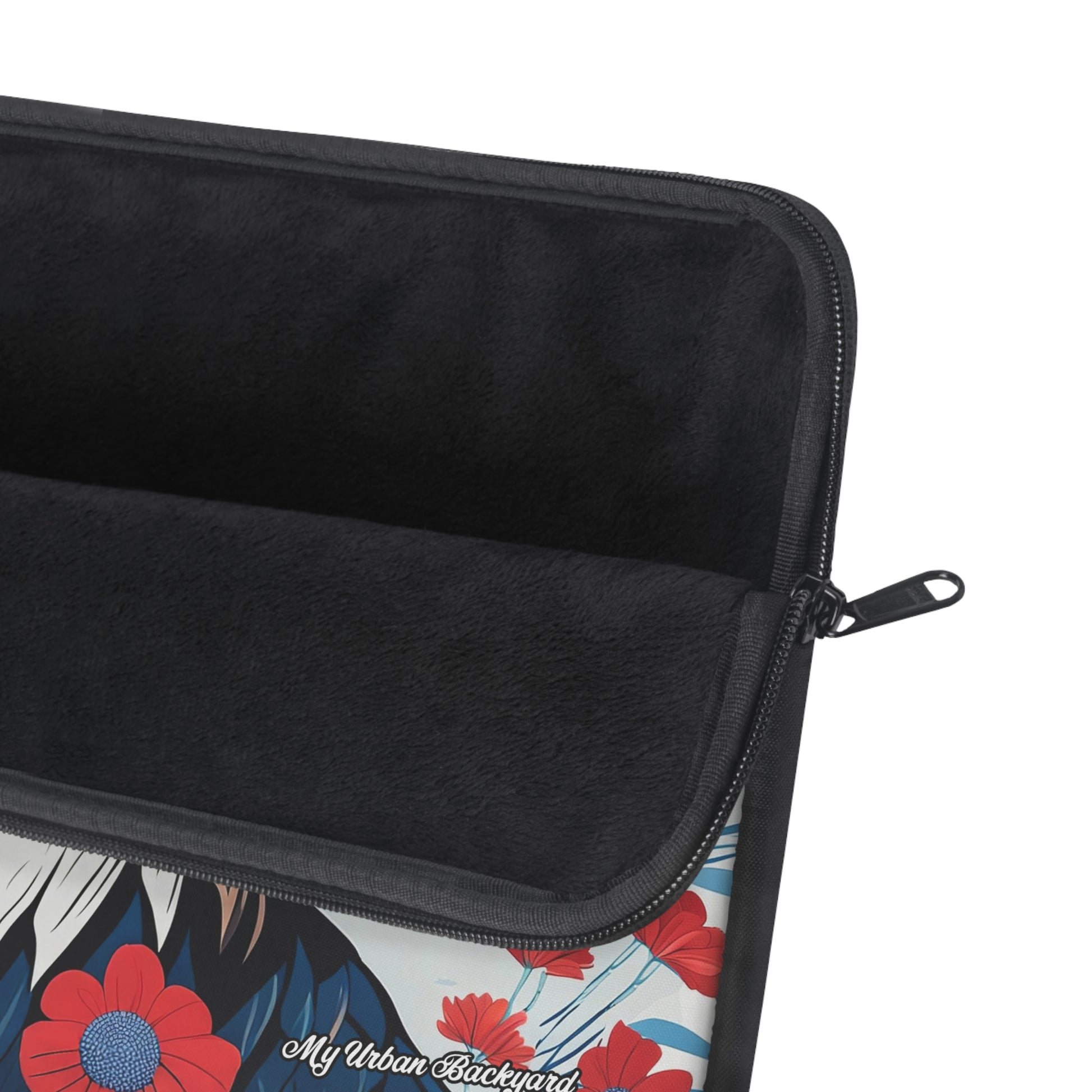 Bald Eagle Soft Laptop Sleeve, Stylish Computer Case, Gift for Students, Unique Tech Accessory, Patriotic Design