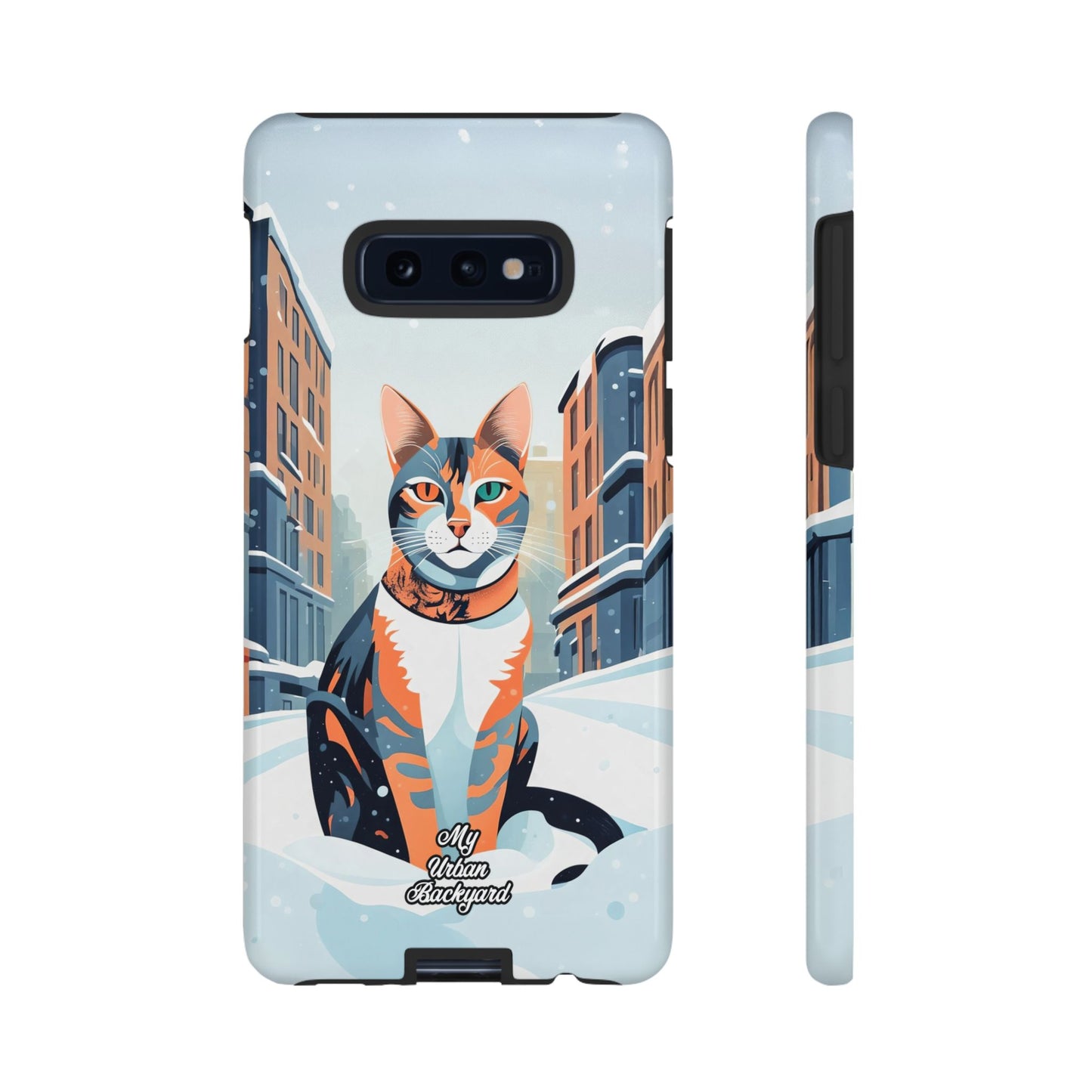 Claws Pawson in the Snow, Cell Phone Case - Apple, Samsung, or Google Pixel