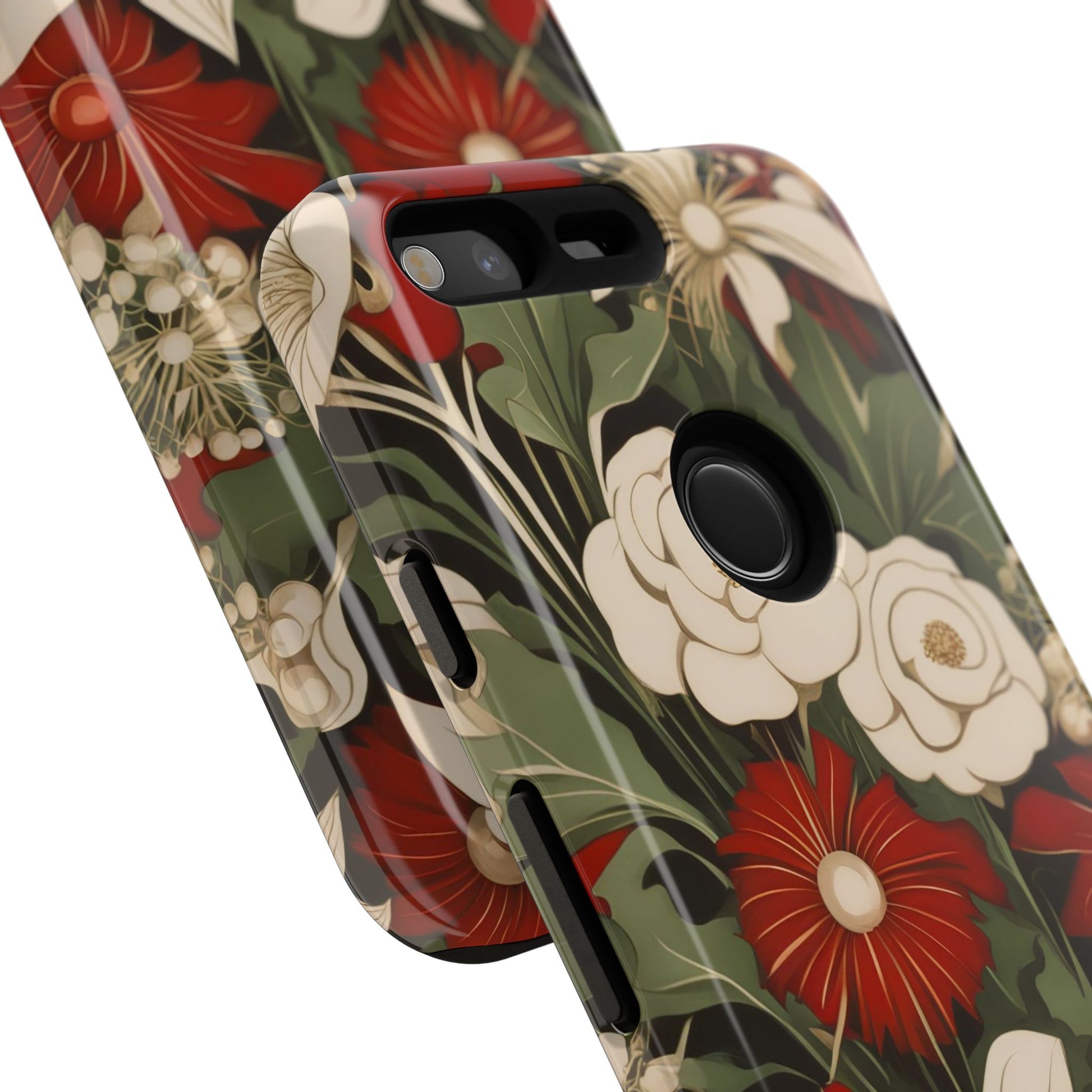 Holiday Flowers, Cell Phone Case - Apple, Samsung, Google Pixel
