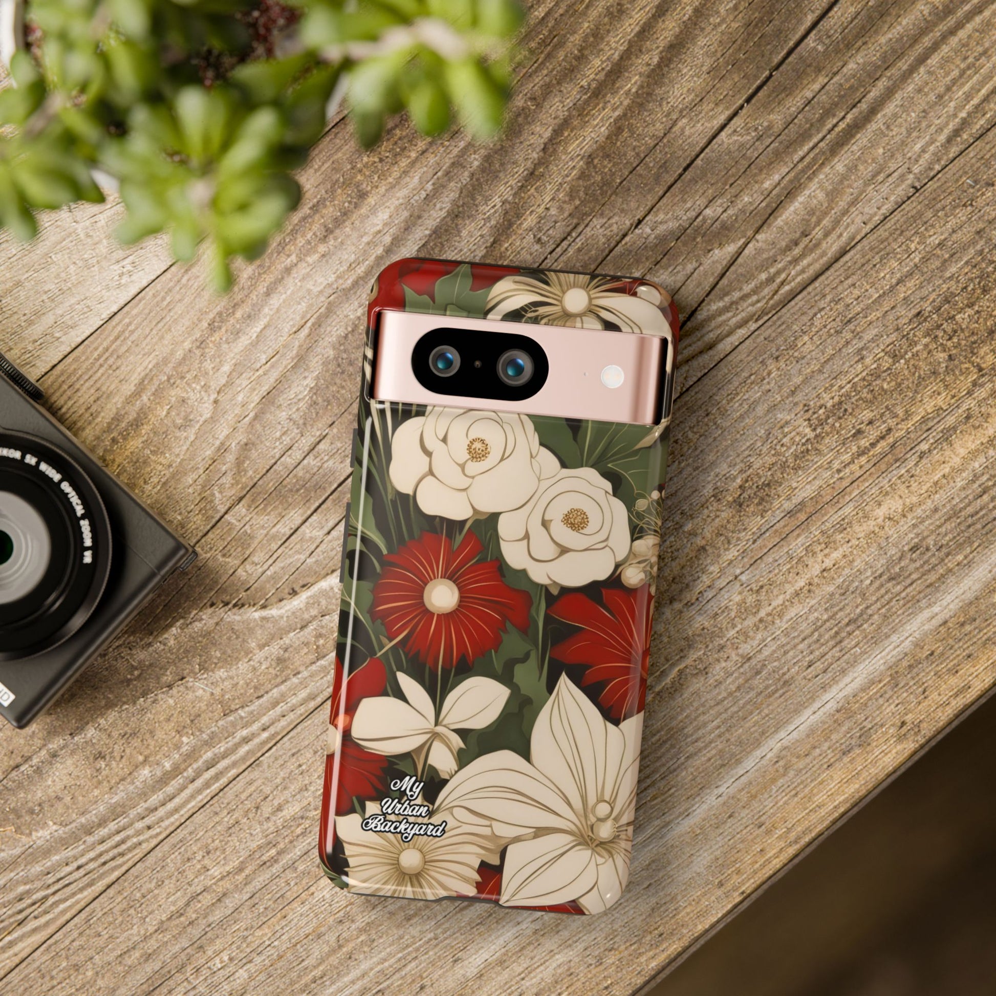 Holiday Flowers, Cell Phone Case - Apple, Samsung, Google Pixel
