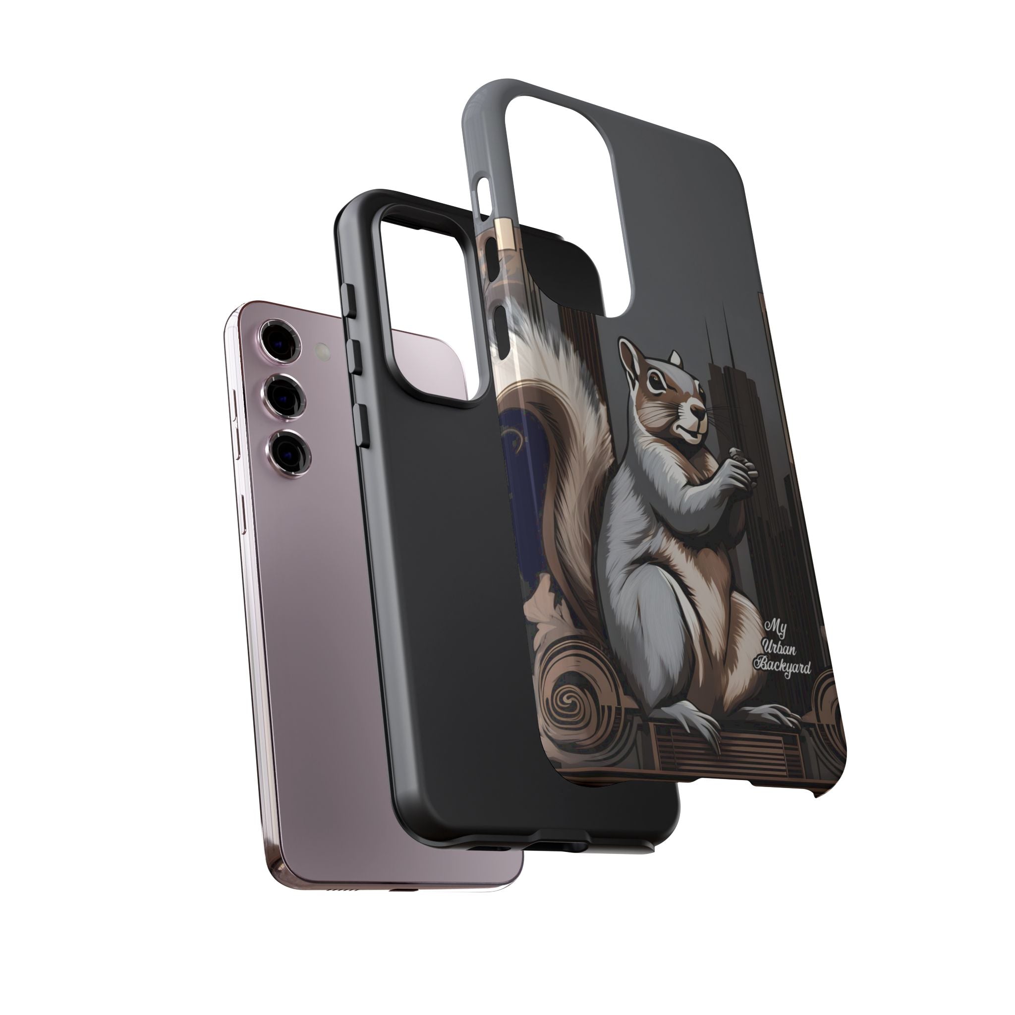 Urban Gray Squirrel, Cell Phone Case - Apple, Samsung, Google Pixel