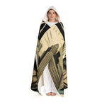 Luther Greyfang, Wolf Hooded Sherpa Fleece Blanket