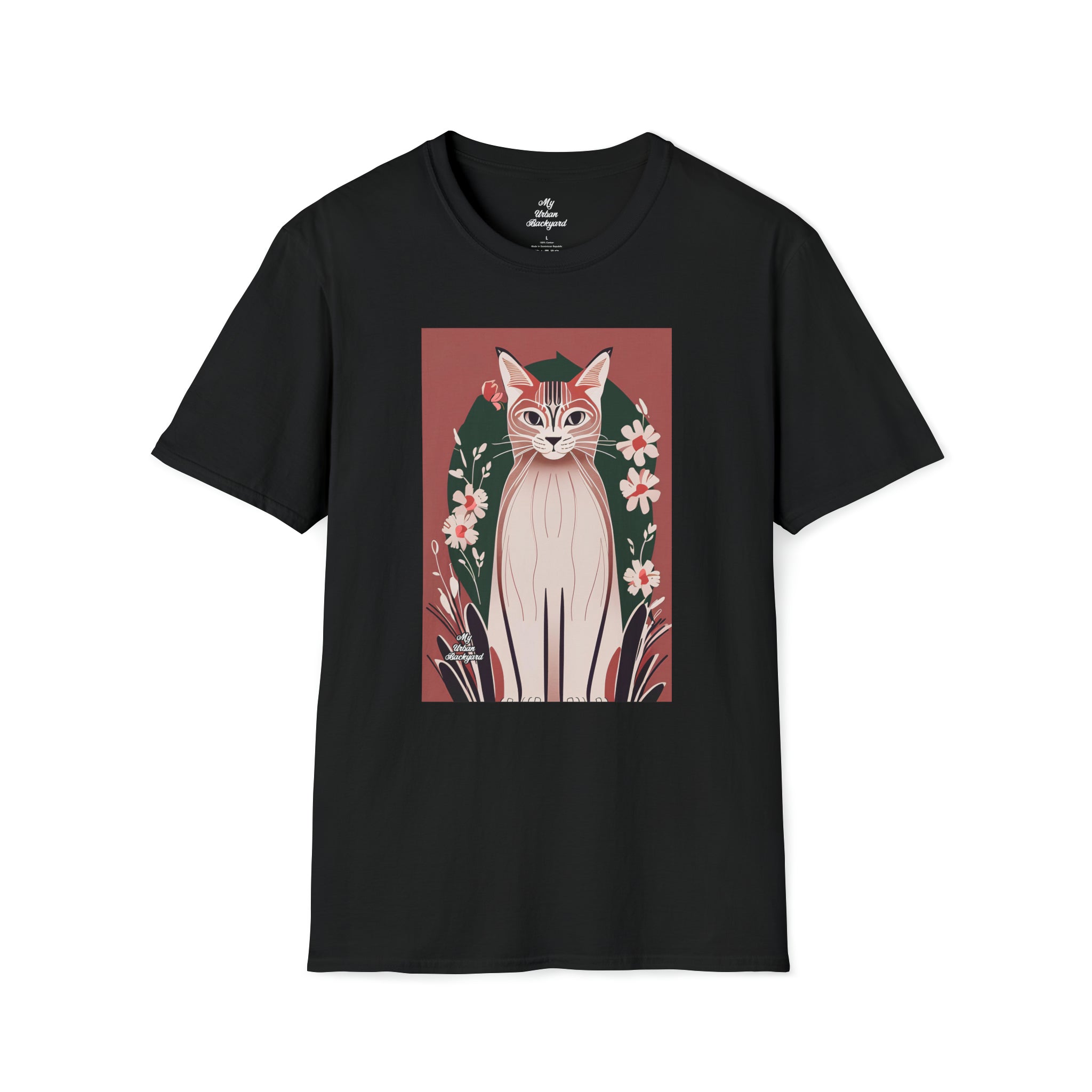 Selena Purrmore, Cat T-Shirt, Soft 100% Cotton, Unisex, Short Sleeve, Classic Fit