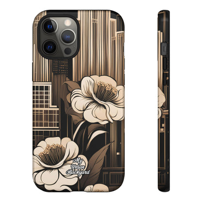 City Flowers, Cell Phone Case - Apple iPhone, Samsung Galaxy or Google Pixel