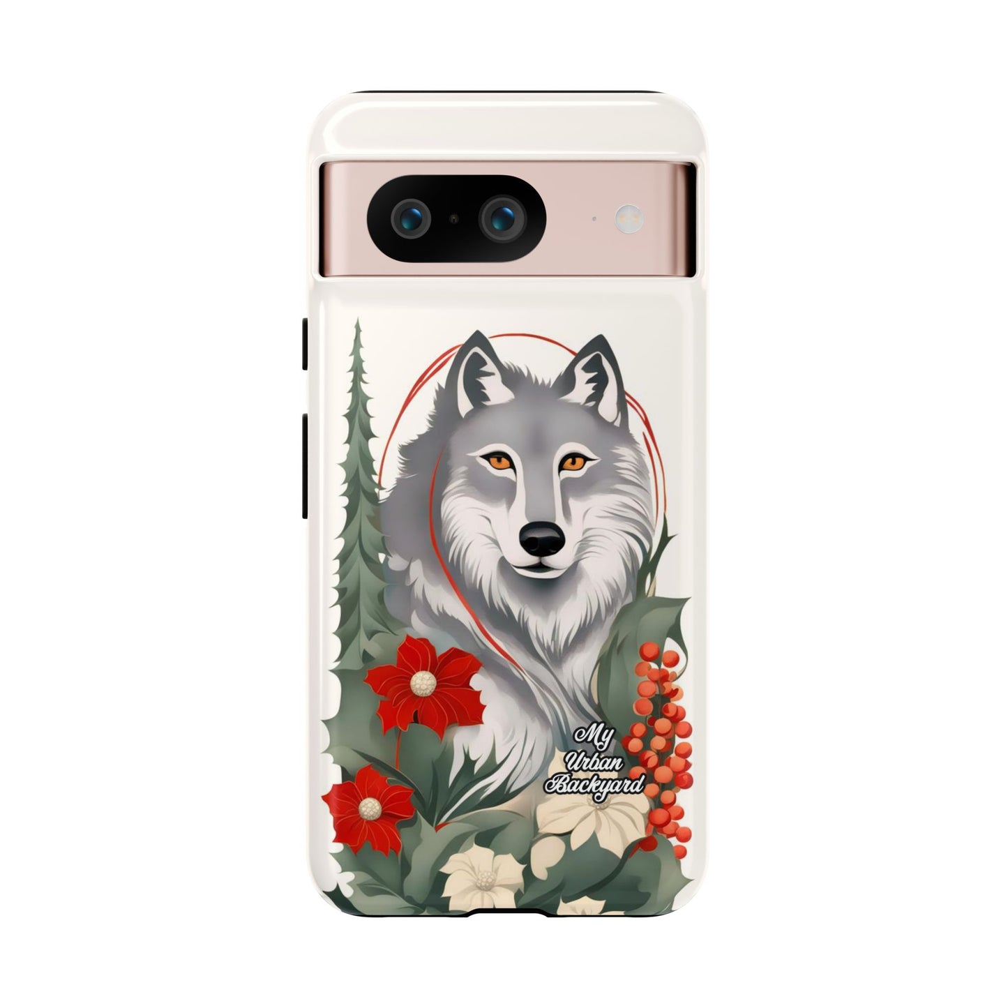 Winter Wolf, Cell Phone Case - Apple, Samsung or Google Pixel