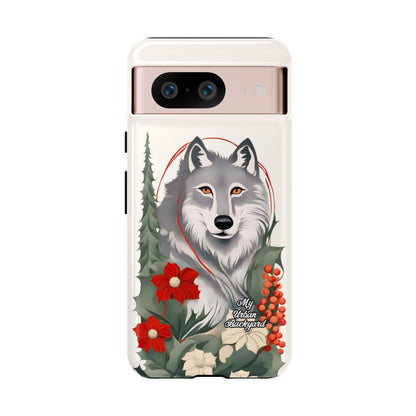 Winter Wolf, Cell Phone Case - Apple, Samsung or Google Pixel