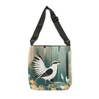 Urban Bird, Tote Bag with Adjustable Strap