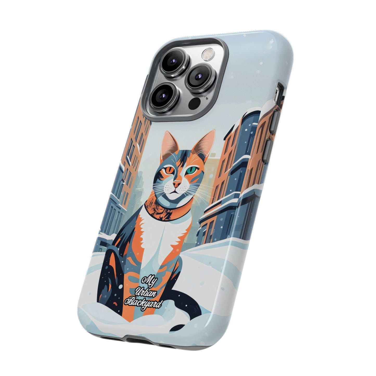 Claws Pawson in the Snow, Cell Phone Case - Apple, Samsung, or Google Pixel