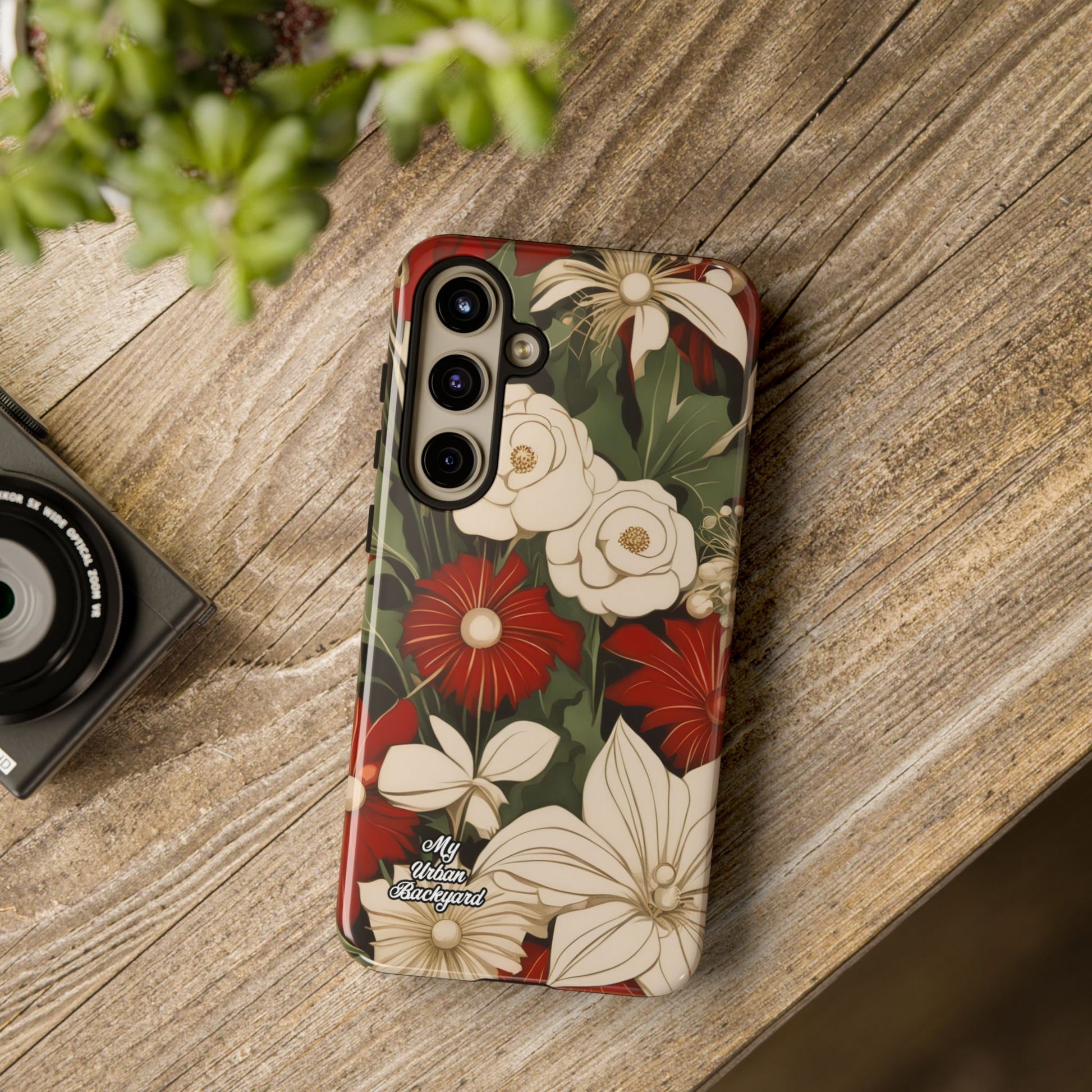 Holiday Flowers, Cell Phone Case - Apple, Samsung, Google Pixel