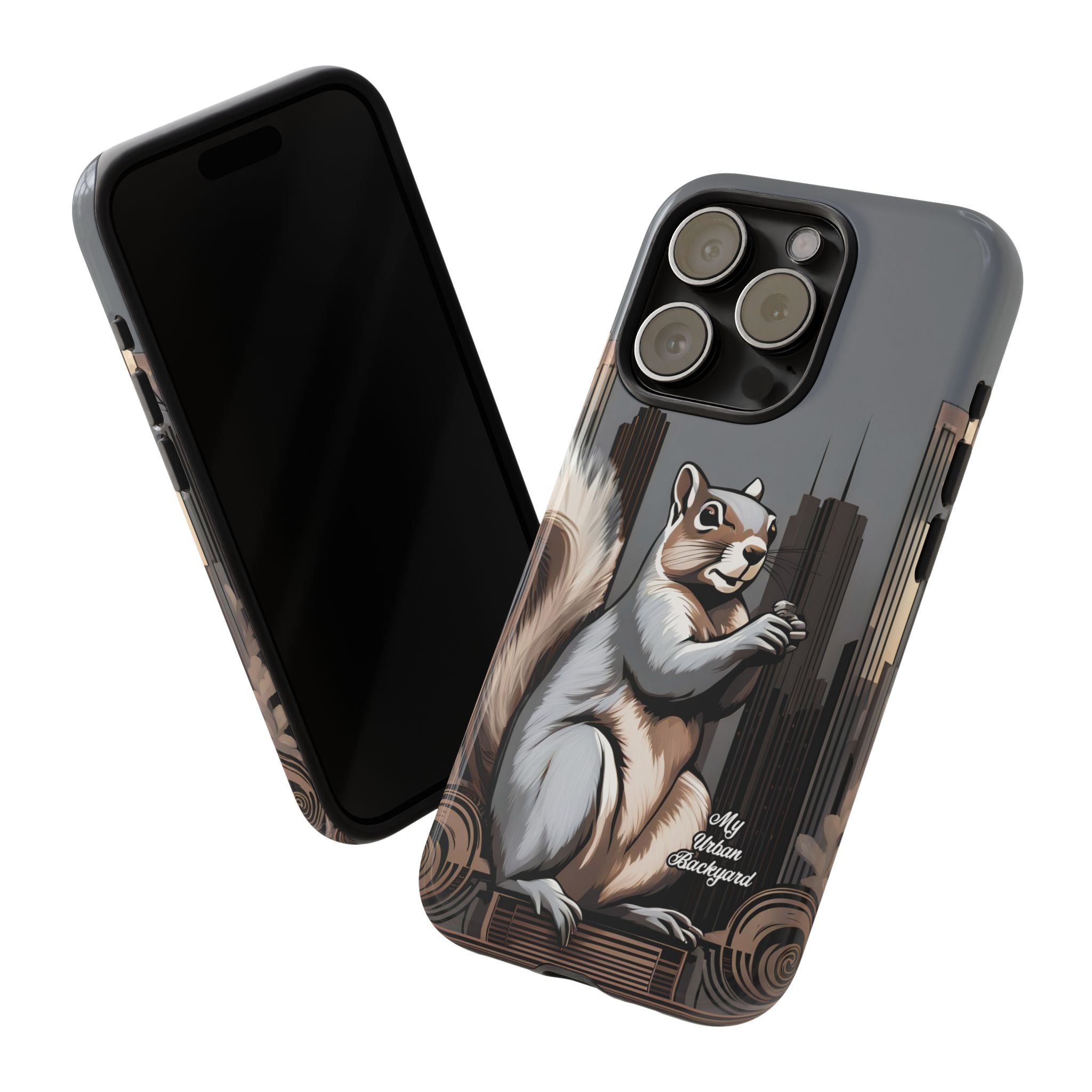 Urban Gray Squirrel, Cell Phone Case - Apple, Samsung, Google Pixel