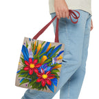 Vibrant Wildflowers Tote Bag with Cotton Handles For Everyday Use, 3 Sizes