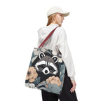 Rocco Pawsley, Raccoon Tote Bag with Cotton Handles For Everyday Use, 3 Sizes
