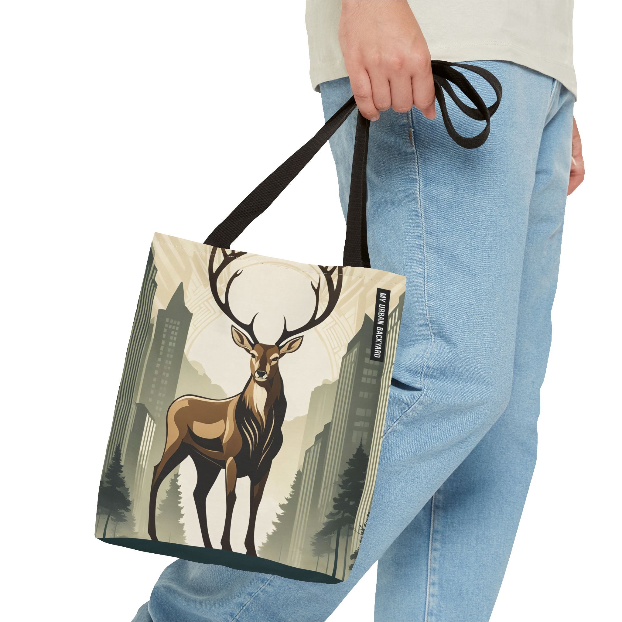 Urban Stag Tote Bag