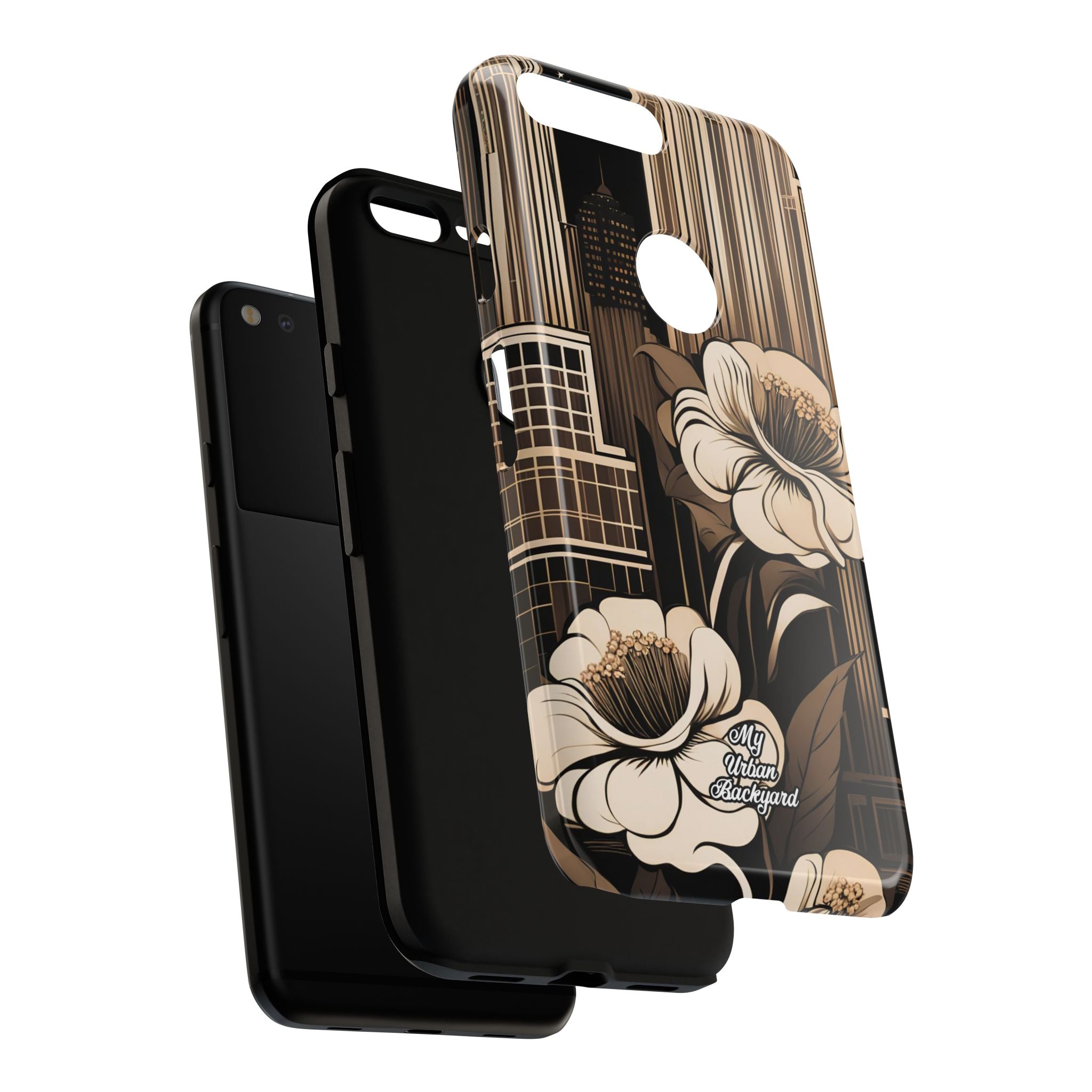 City Flowers, Cell Phone Case - Apple, Samsung, Google Pixel
