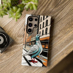 Pigeon on a City Street, Cell Phone Case - Apple, Samsung, Google Pixel