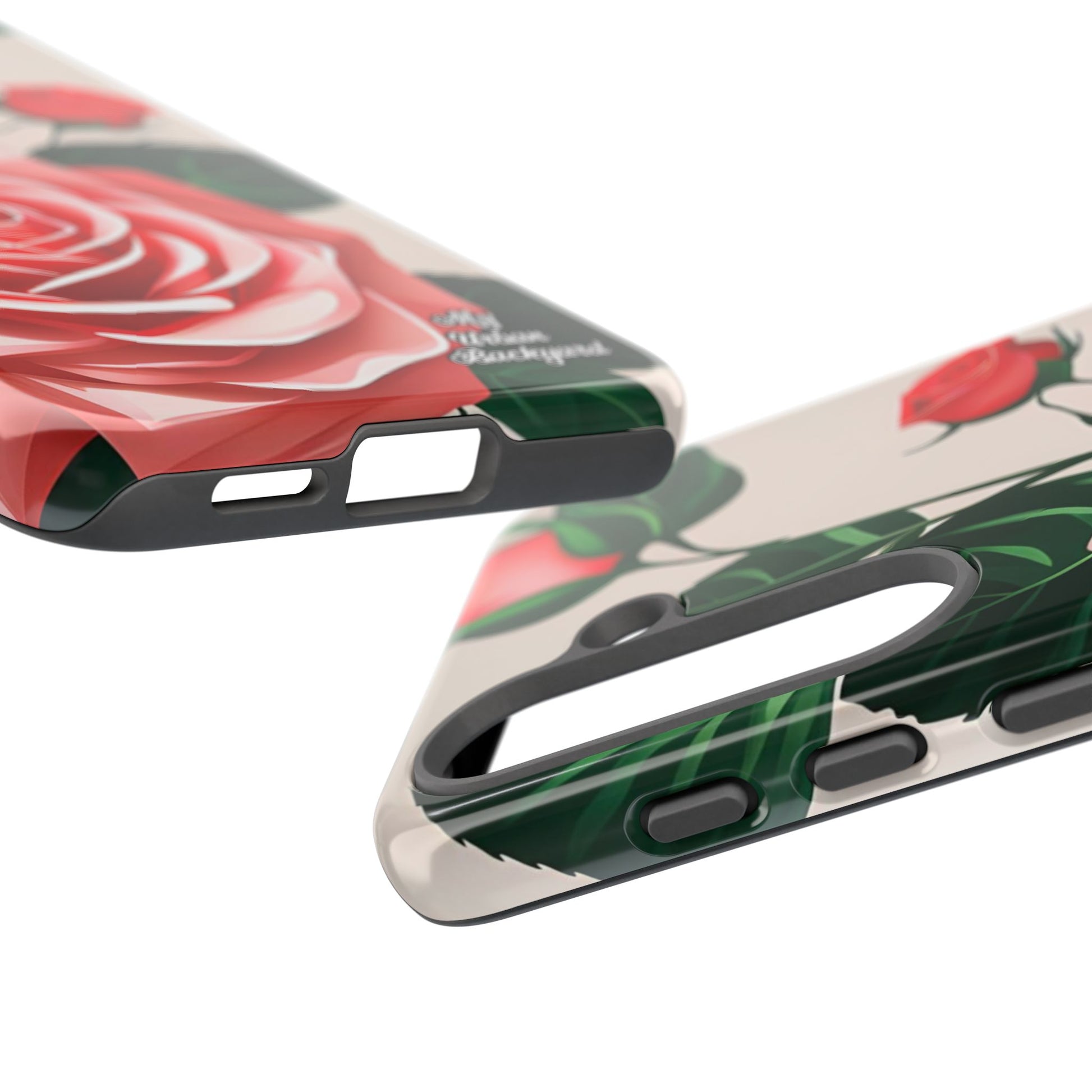 Pink Rose Flowers, Cell Phone Case - Apple, Samsung, Google Pixel