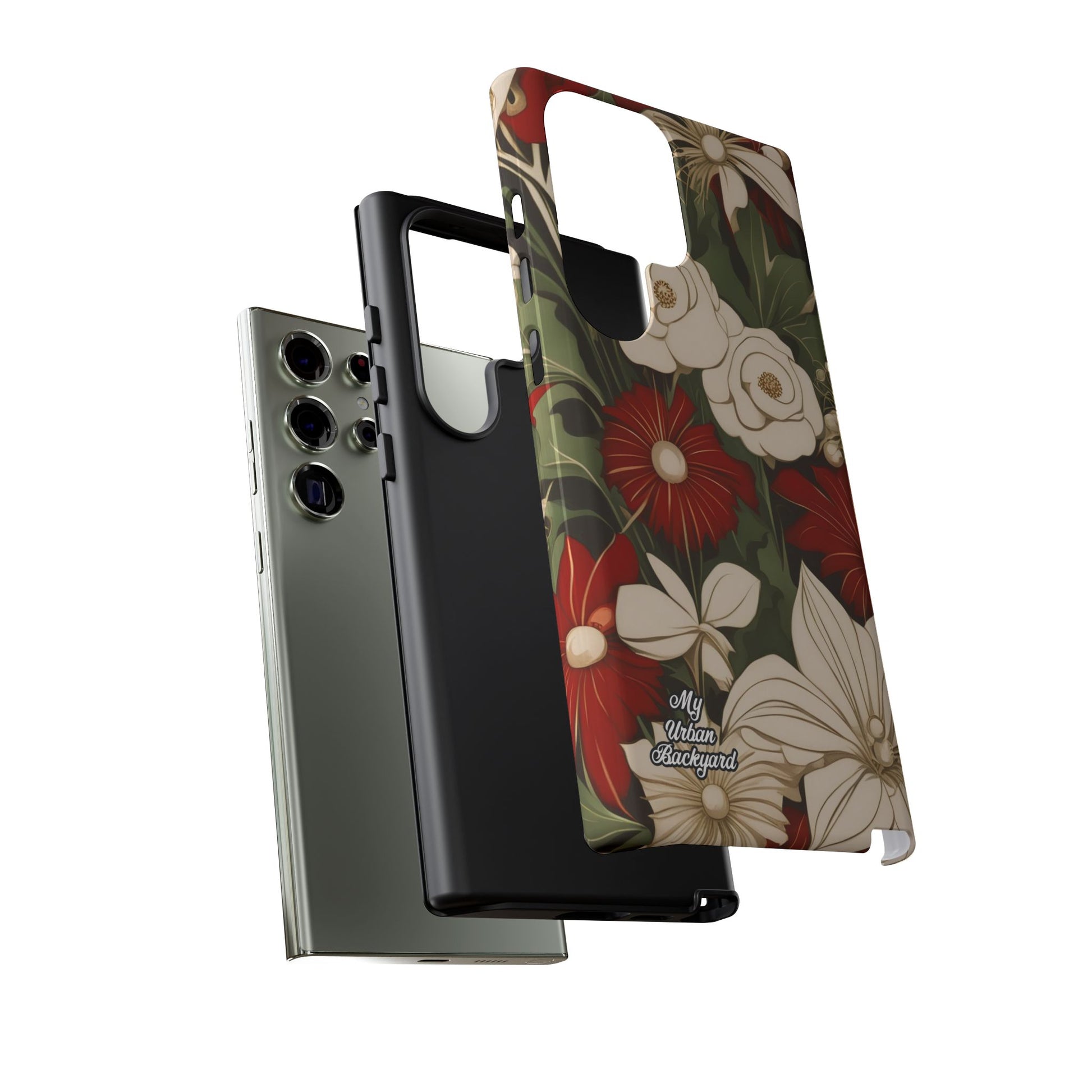 Holiday Flowers, Cell Phone Case - Apple, Samsung, Google Pixel