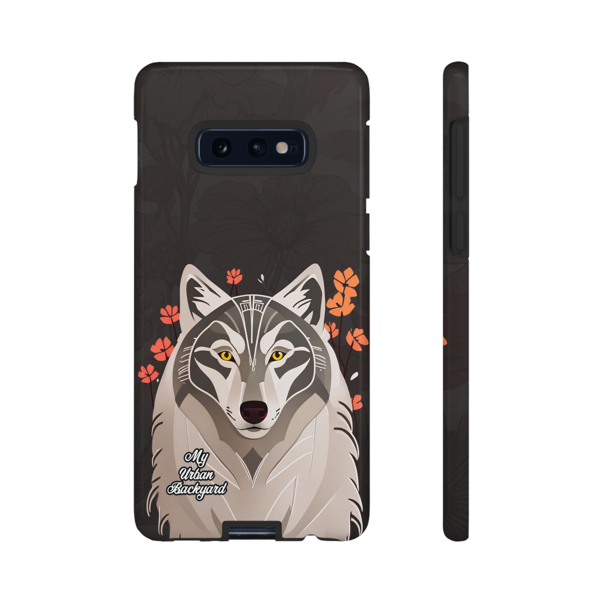 Art Deco Wolf, Cell Phone Case - Apple, Samsung, Google Pixel
