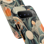 Orange and White Flowers, Cell Phone Case - Apple, Samsung, Google Pixel