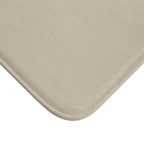Tan Memory Foam Bath Mat — Soft Absorbent Bathroom Rug, 2 sizes