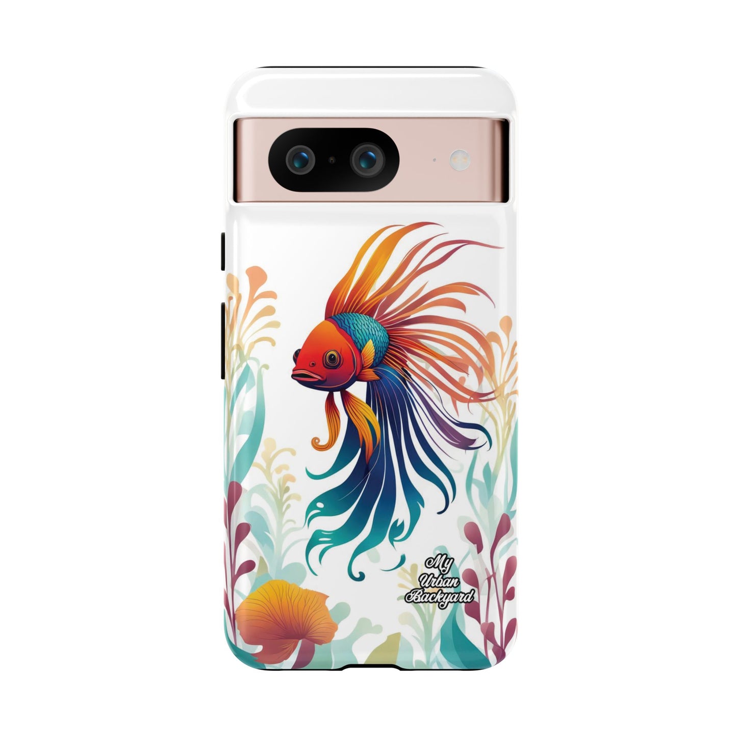 Colorful Betta Fish, Cell Phone Case - Apple, Samsung or Google Pixel