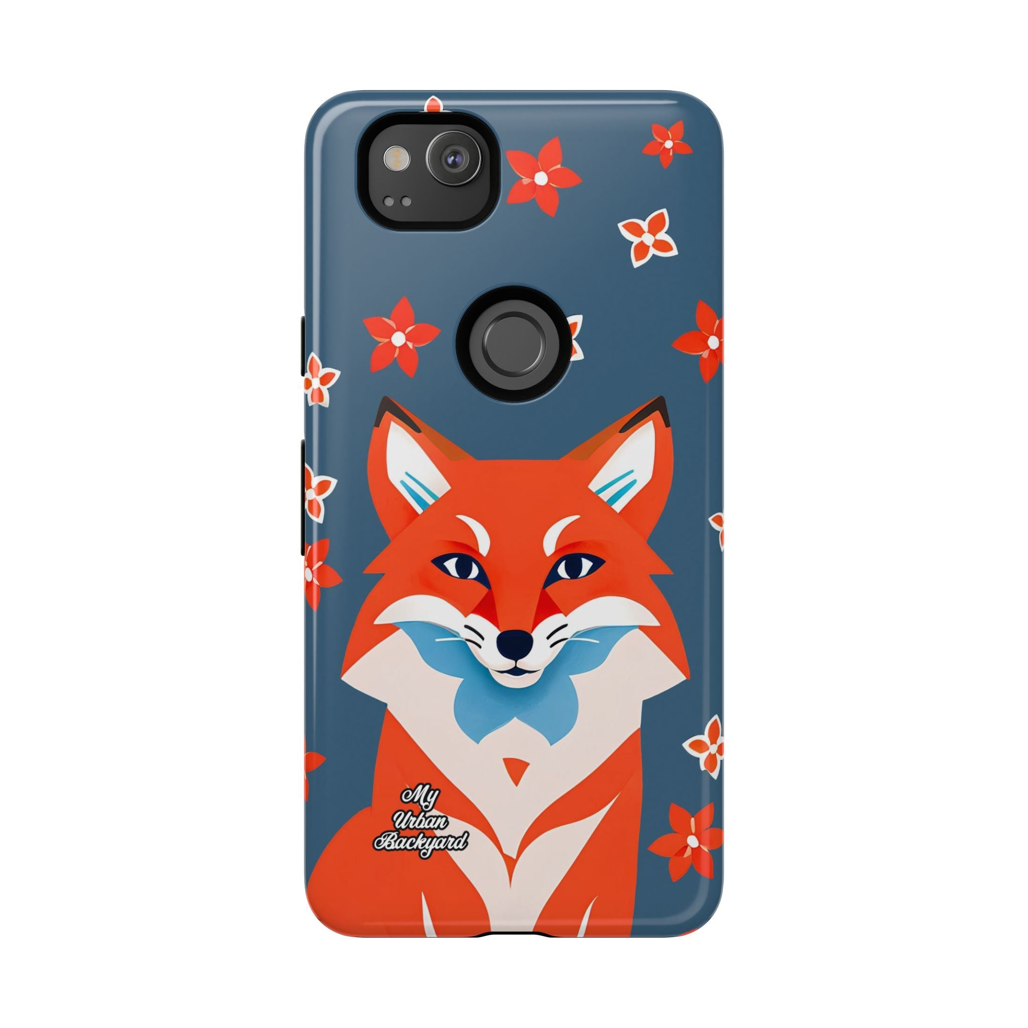 Fox with Flowers, Cell Phone Case - Apple, Samsung, Google Pixel