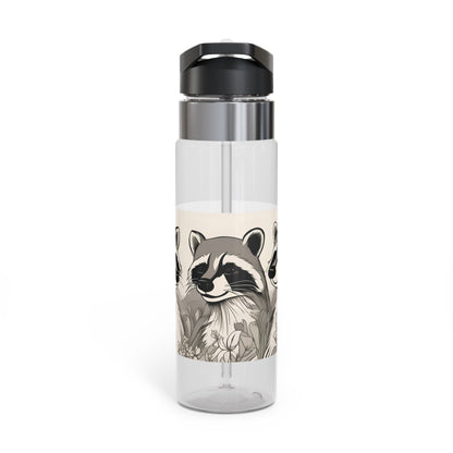 Three Raccoons, 20oz Sport Water Bottle, BPA-Free, Tritan™ plastic