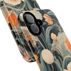 Orange and White Flowers, Cell Phone Case - Apple, Samsung, Google Pixel